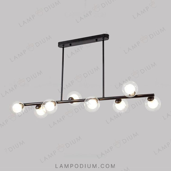 Linear, row luminaire LINDA LONG