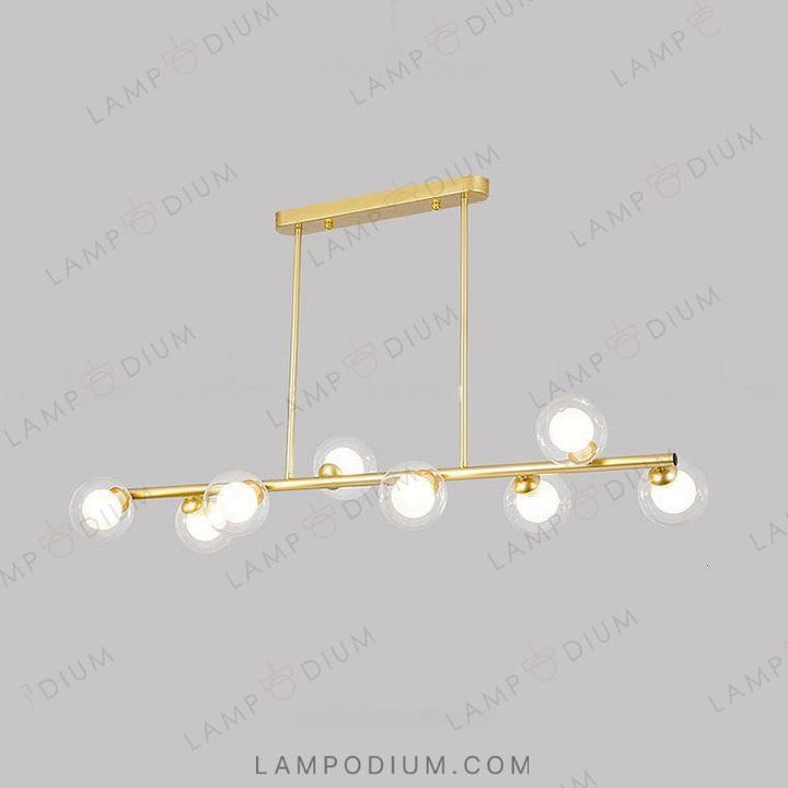 Linear, row luminaire LINDA LONG