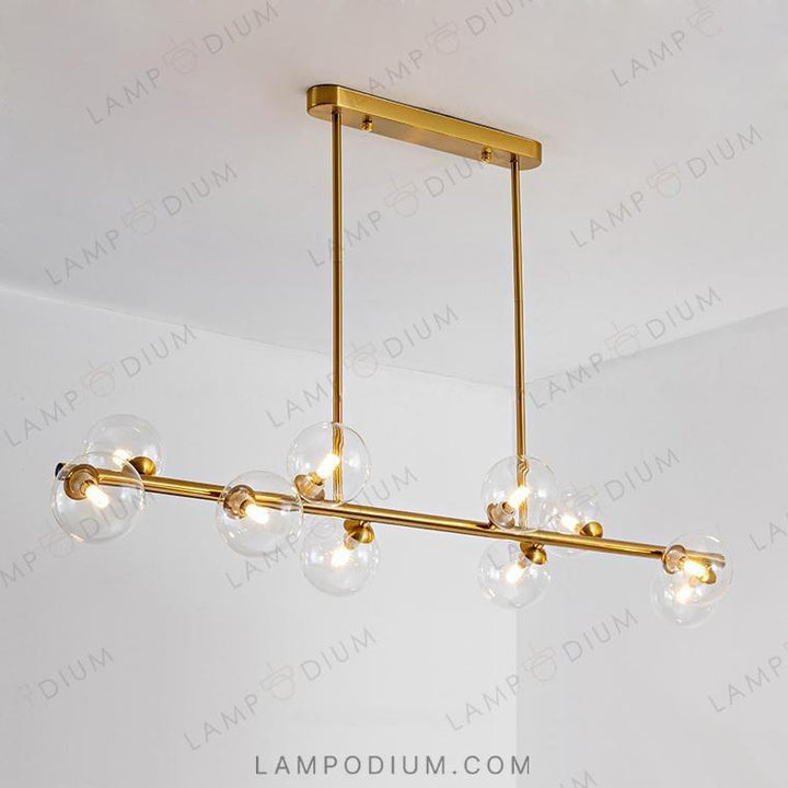 Linear, row luminaire LINDA LONG