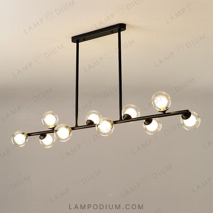 Linear, row luminaire LINDA LONG