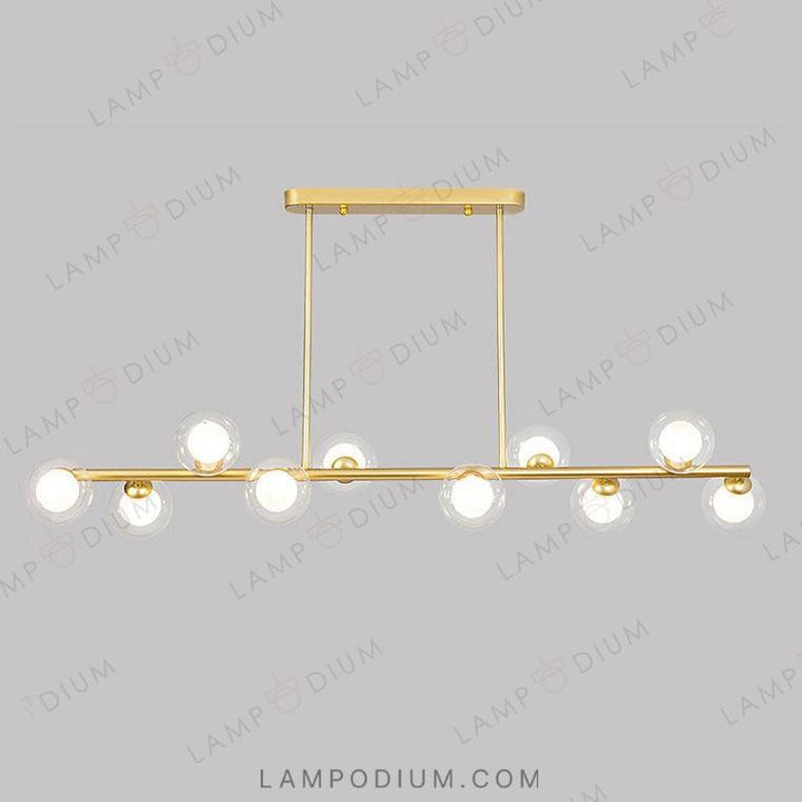 Linear, row luminaire LINDA LONG