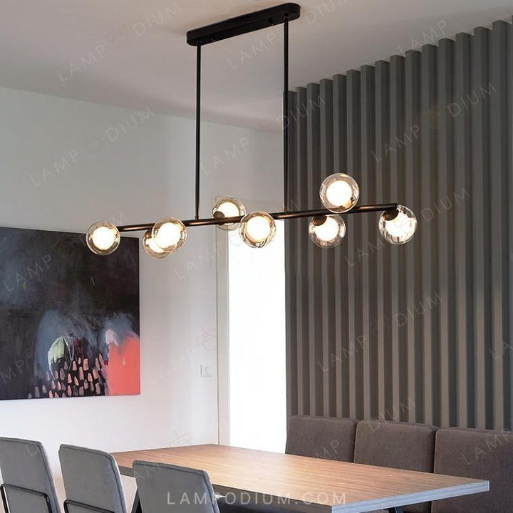 Linear, row luminaire LINDA LONG