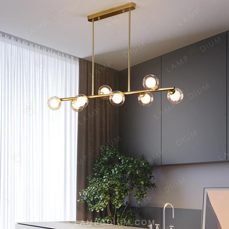 Linear, row luminaire LINDA LONG