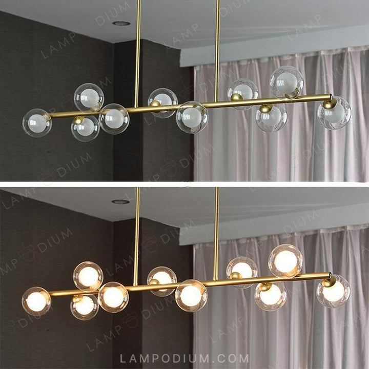 Linear, row luminaire LINDA LONG