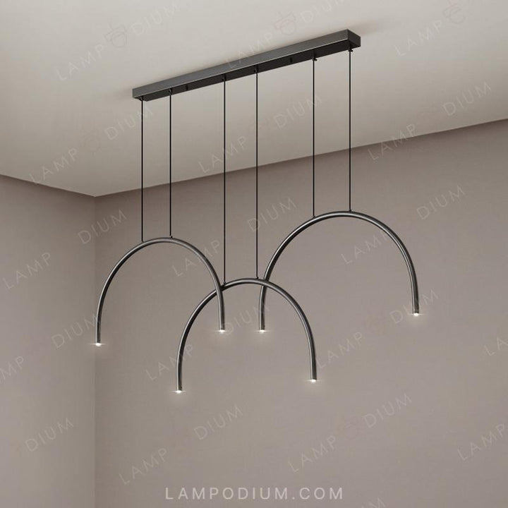 Linear, row luminaire LINNART COMBO