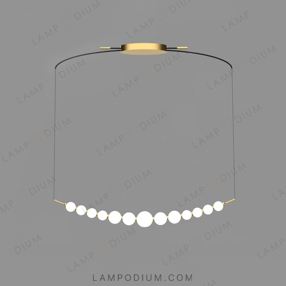 Linear, row luminaire LIOBA LONG