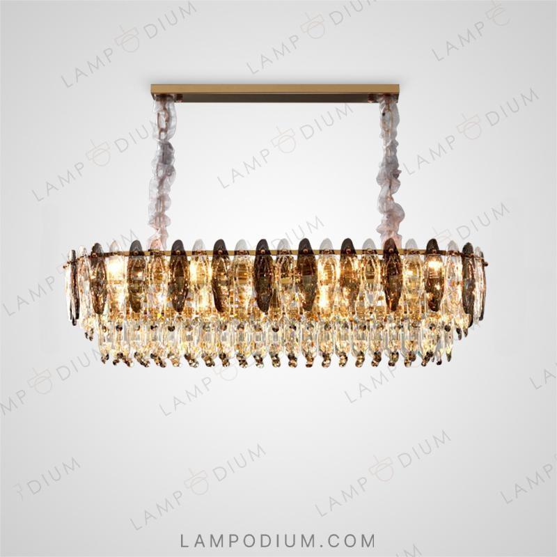 Linear, row luminaire LIONEL B LONG