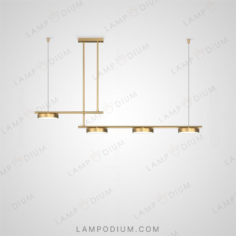 Linear, row luminaire LIVEIG