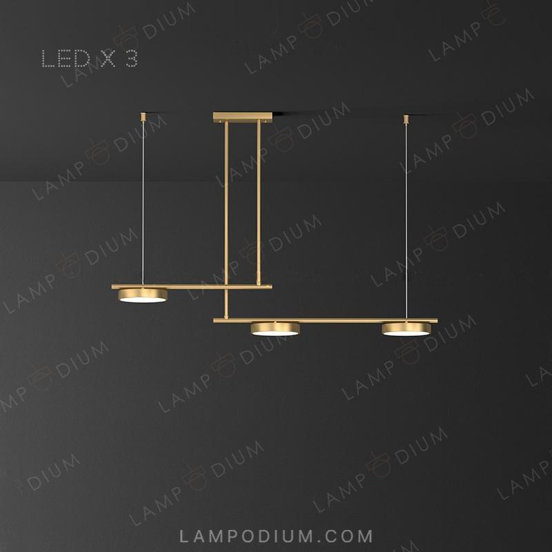 Linear, row luminaire LIVEIG