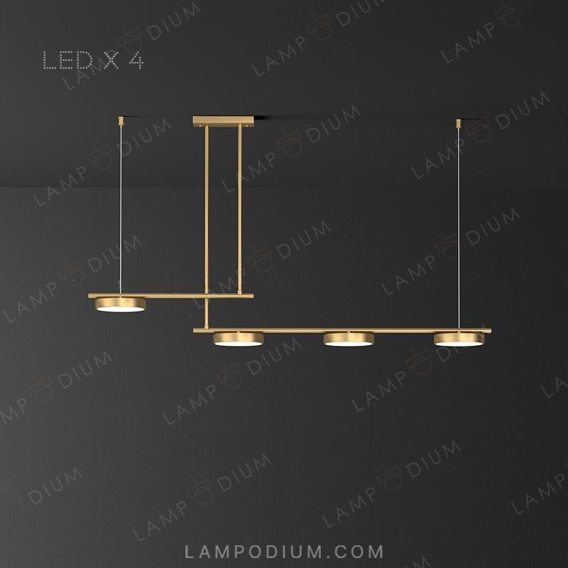 Linear, row luminaire LIVEIG