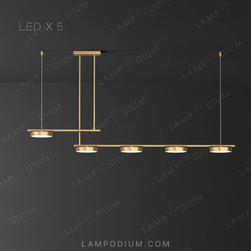 Linear, row luminaire LIVEIG