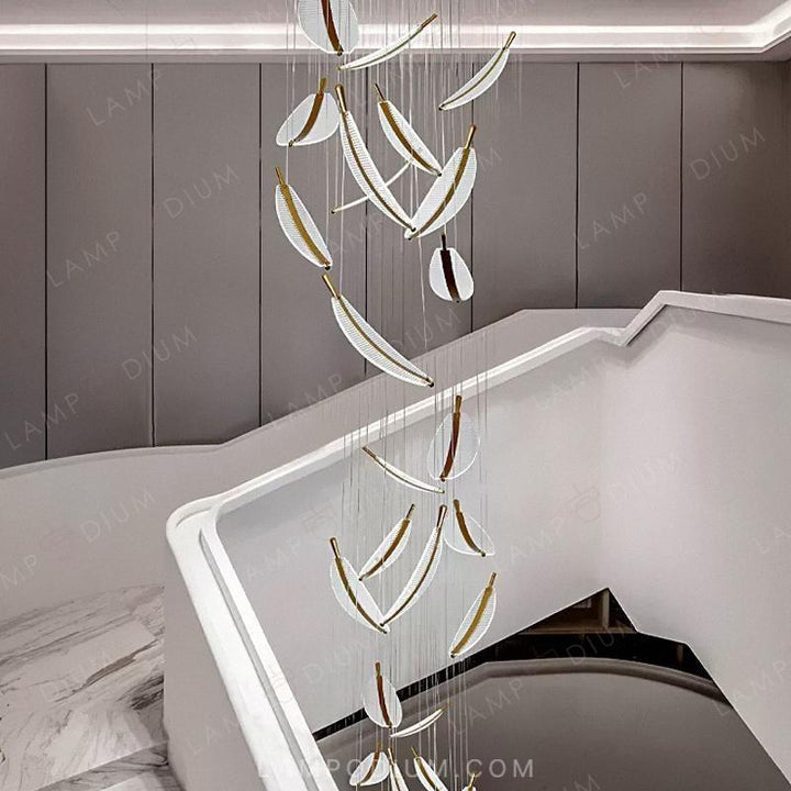 Hanging light fixture LIVIUS