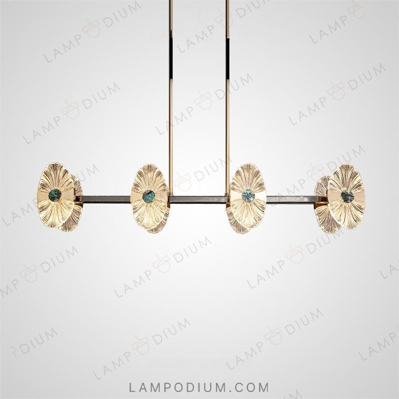 Linear, row luminaire LOCUS LONG