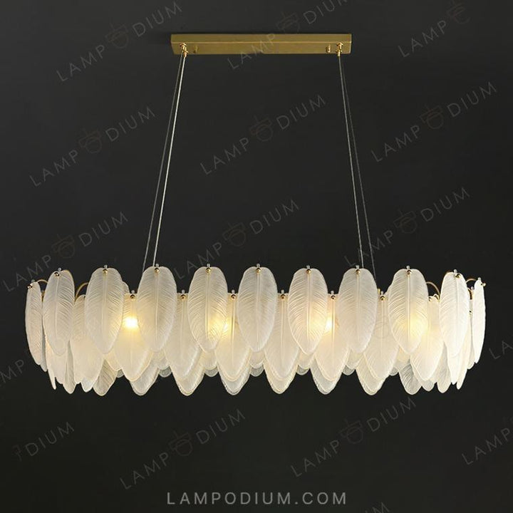 Linear, row luminaire LORELEY LONG