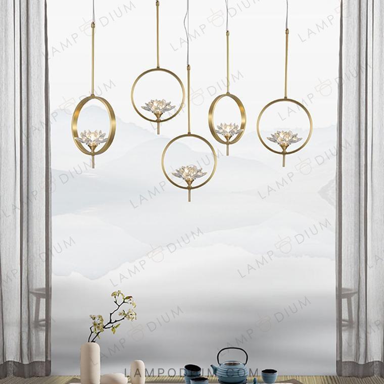 Pendant light LOTOS ONE