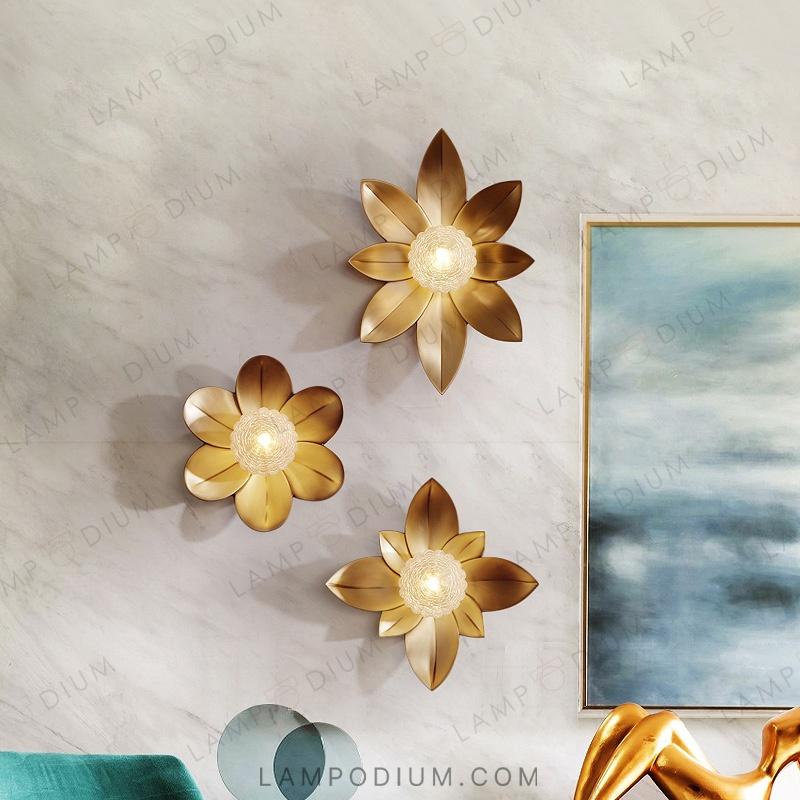 Wall lamp LOTUS