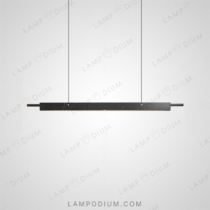 Linear, row luminaire LOVINE