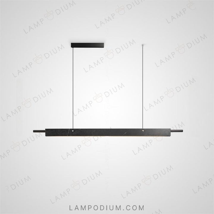 Linear, row luminaire LOVINE