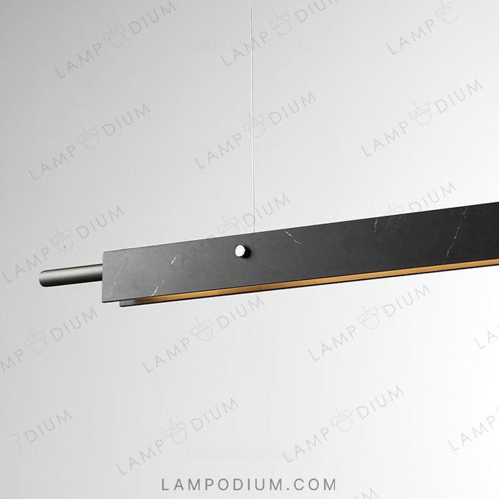 Linear, row luminaire LOVINE