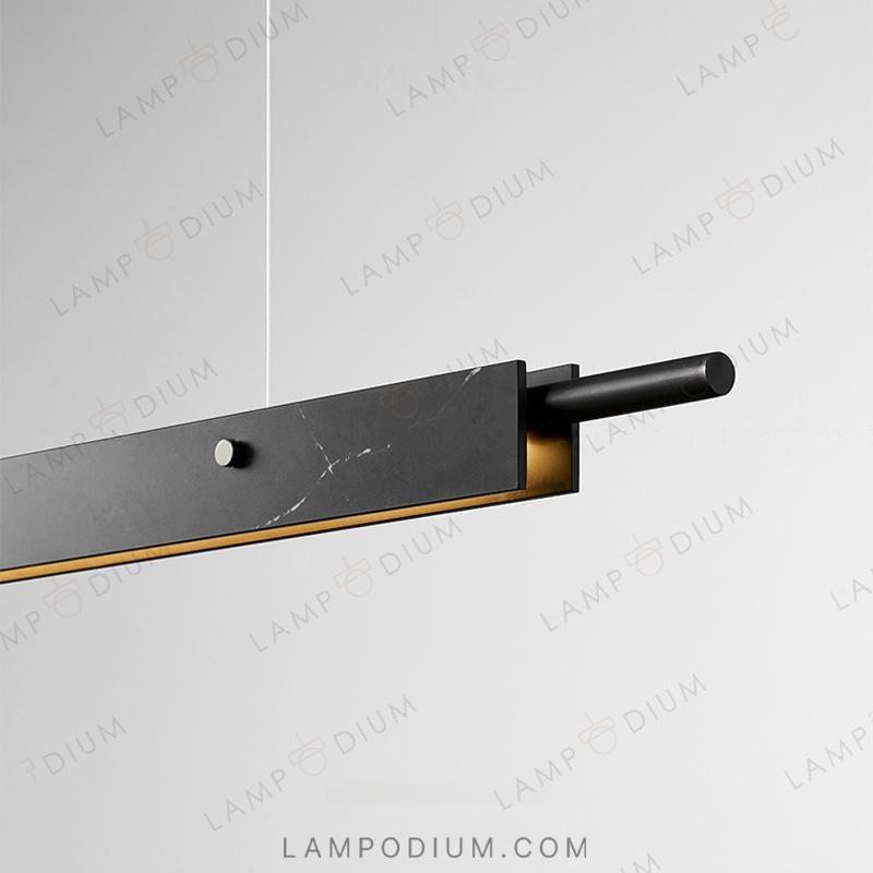 Linear, row luminaire LOVINE