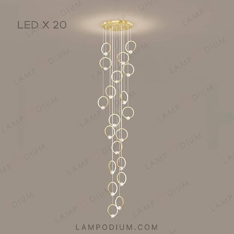 Ready combination of lamps LUANA MORE