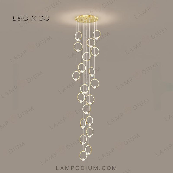 Ready combination of lamps LUANA MORE