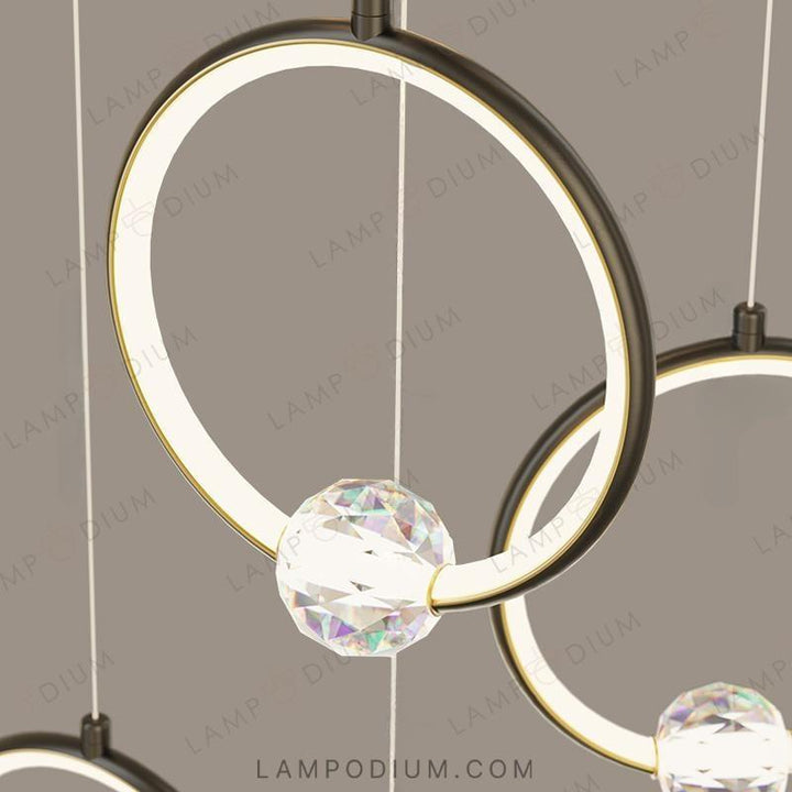 Ready combination of lamps LUANA MORE