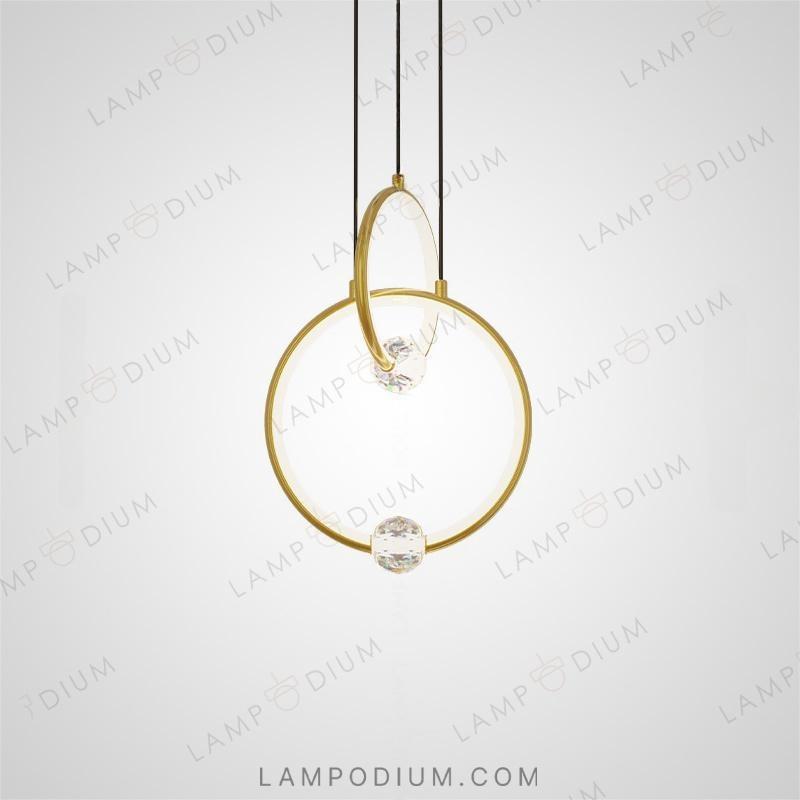 Hanging light fixture LUANA