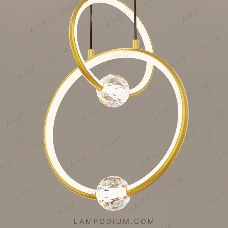 Hanging light fixture LUANA