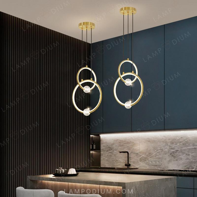 Hanging light fixture LUANA