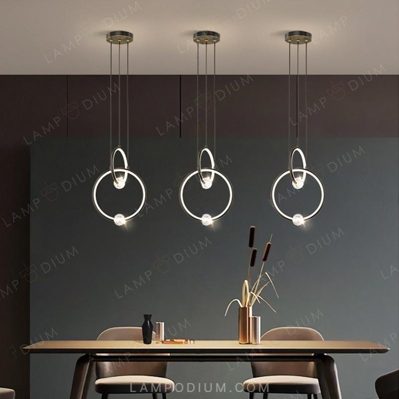 Hanging light fixture LUANA