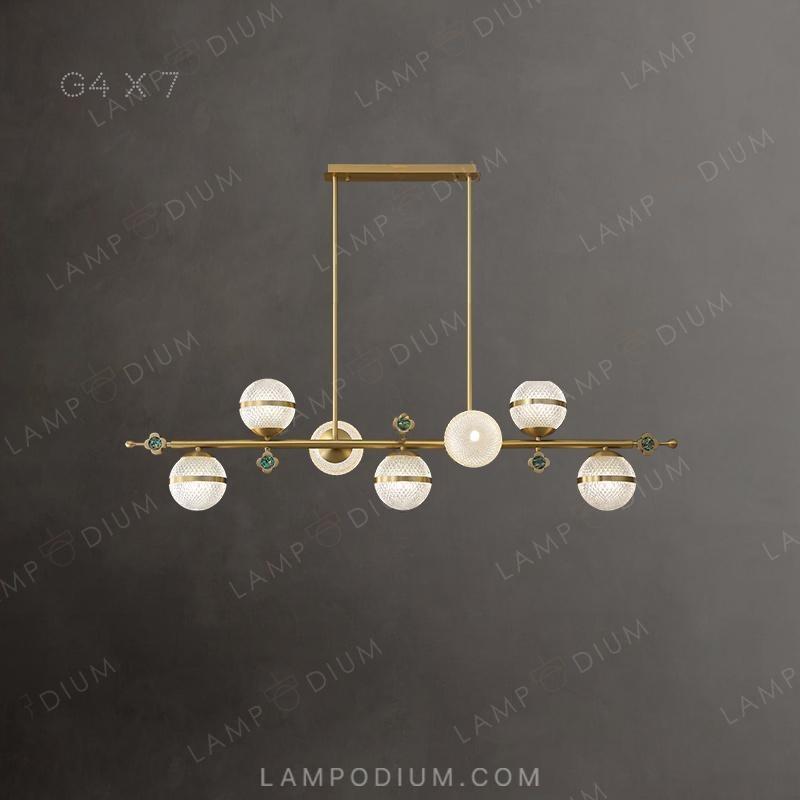 Linear, row luminaire LUARA LONG