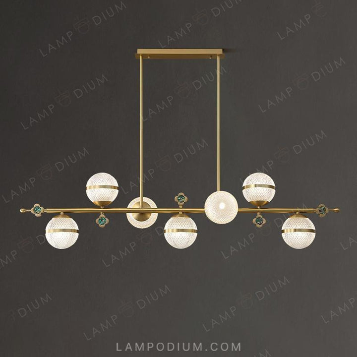 Linear, row luminaire LUARA LONG