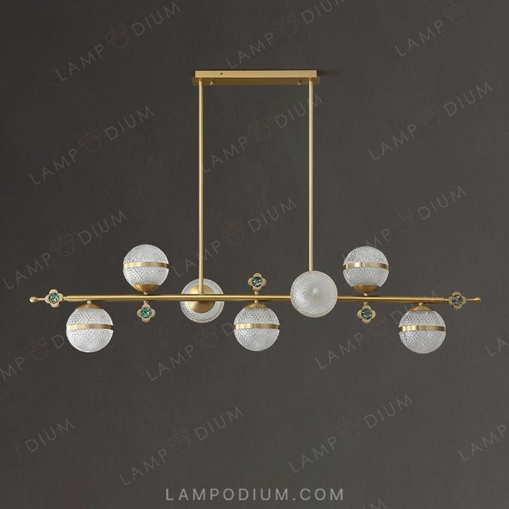 Linear, row luminaire LUARA LONG