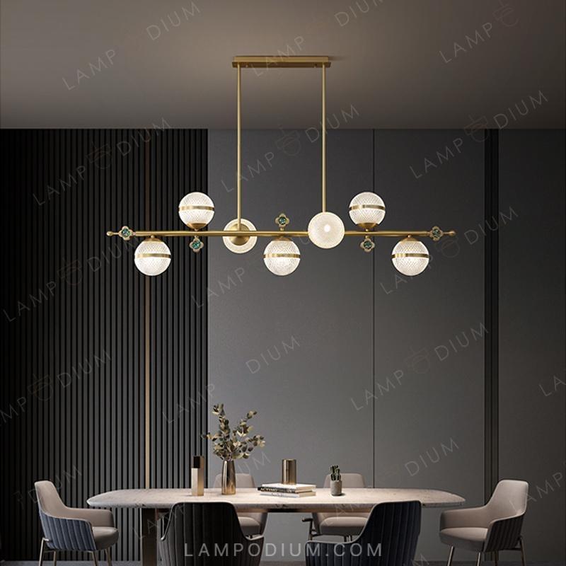 Linear, row luminaire LUARA LONG