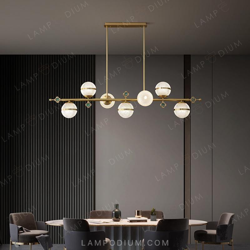 Linear, row luminaire LUARA LONG