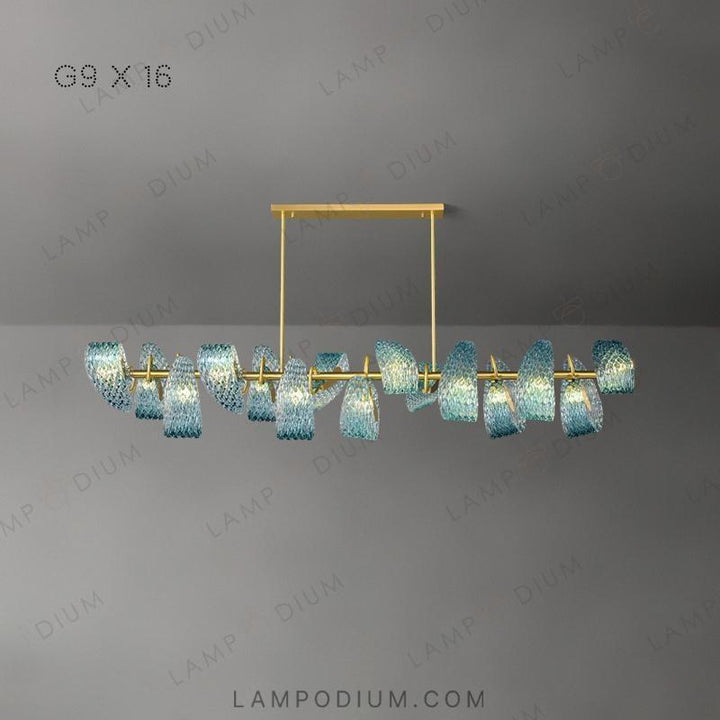 Linear, row luminaire LUCIA LONG