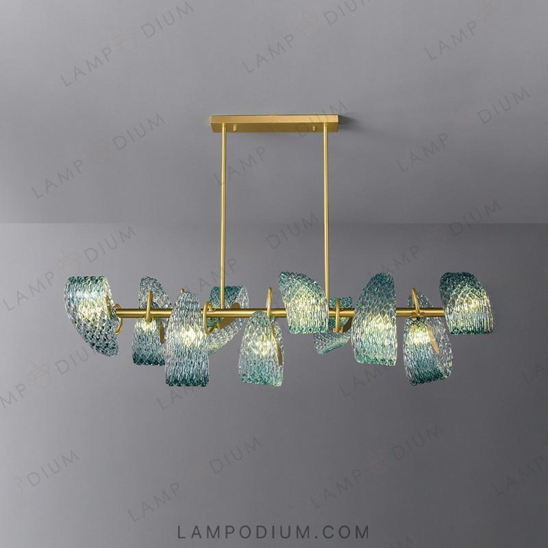 Linear, row luminaire LUCIA LONG