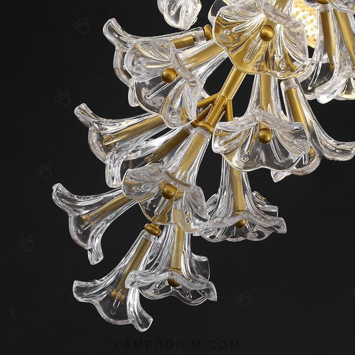 Ring chandeliers and lamps LUCIANA