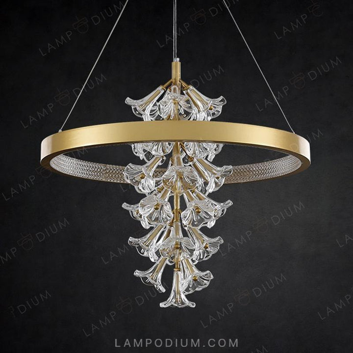 Ring chandeliers and lamps LUCIANA