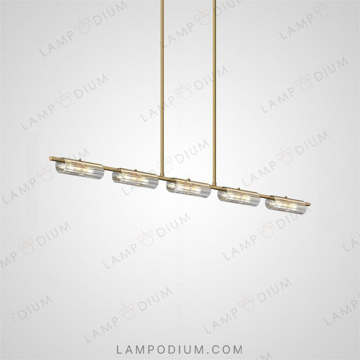 Recessed, linear luminaire LUCINA B LONG