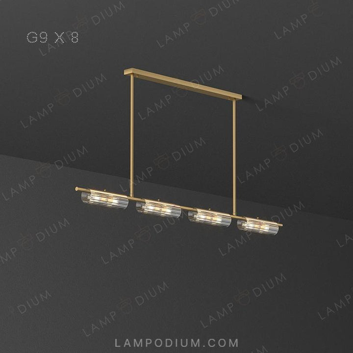 Recessed, linear luminaire LUCINA B LONG