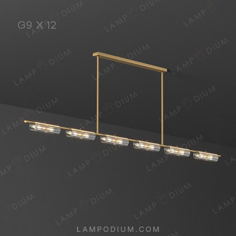 Recessed, linear luminaire LUCINA B LONG