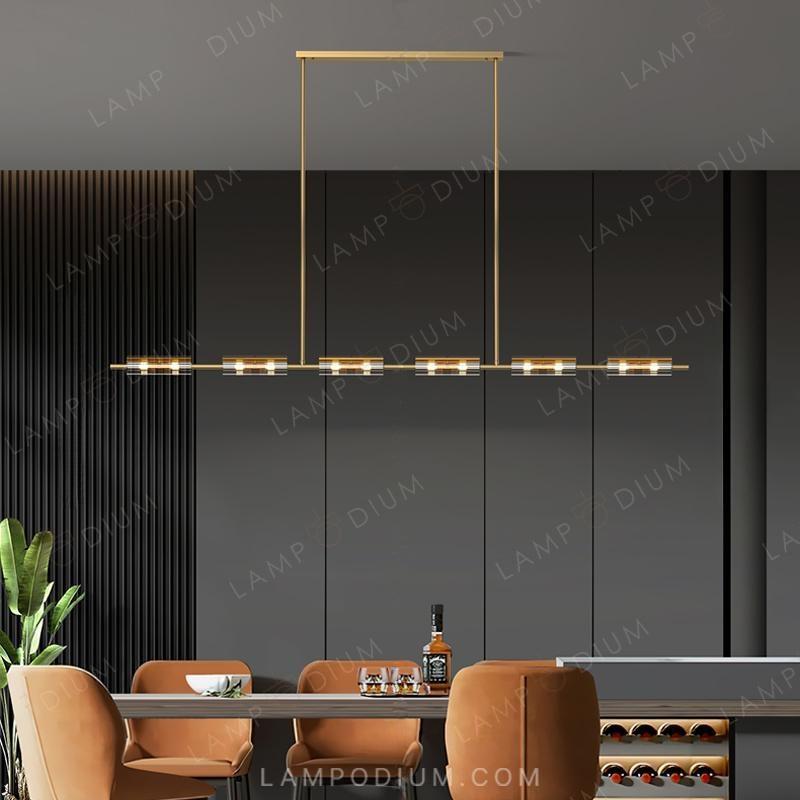 Recessed, linear luminaire LUCINA B LONG