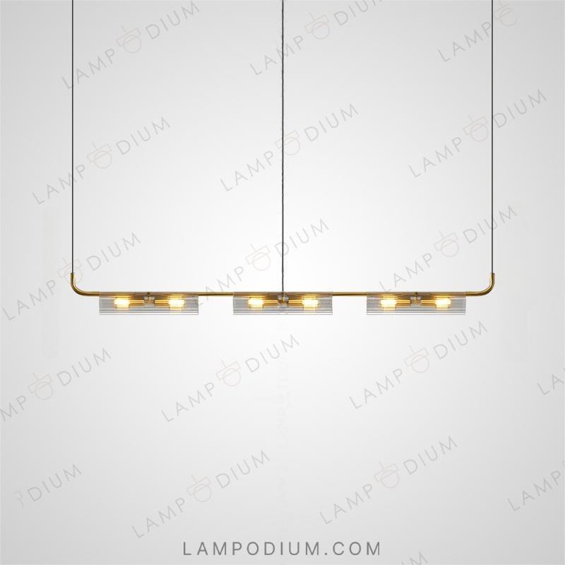 Linear, row luminaire LUCINA LONG