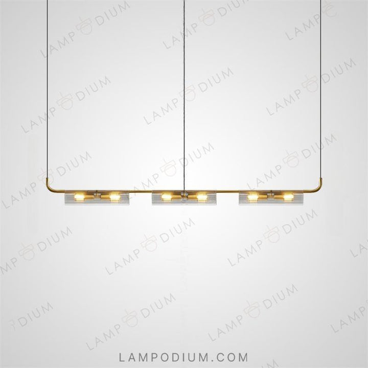 Linear, row luminaire LUCINA LONG