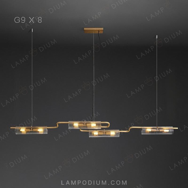 Linear, row luminaire LUCINA LONG