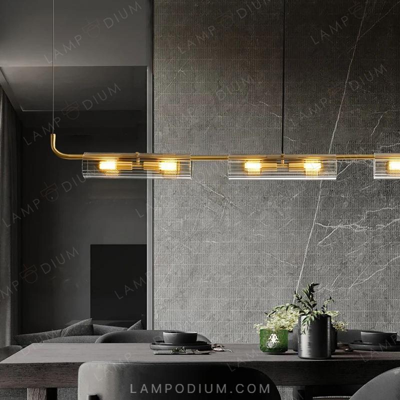 Linear, row luminaire LUCINA LONG