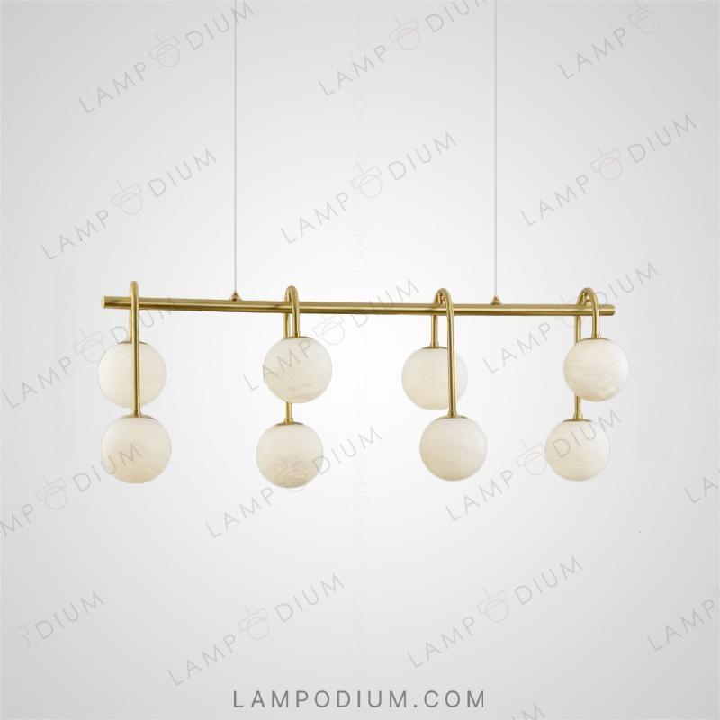 Linear, row luminaire LULLA LONG