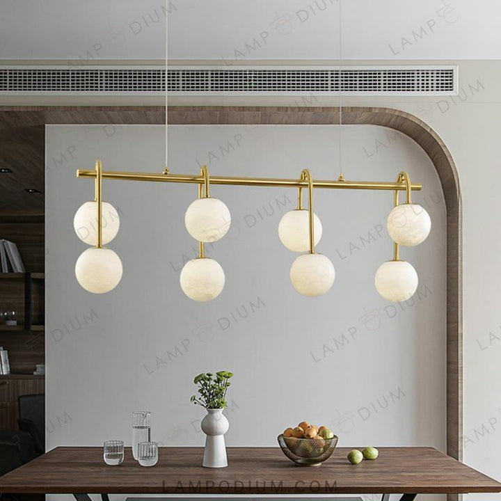 Linear, row luminaire LULLA LONG